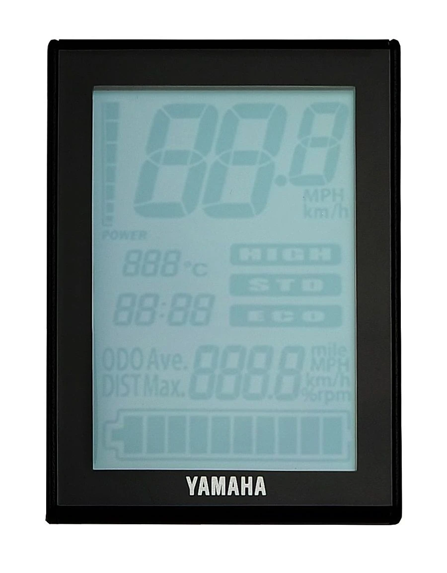 2016 Yamaha E-Bike LCD-Display