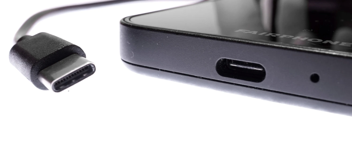 E-Bike USB Ladekabel Micro B - USB C - 450mm – Bild 5