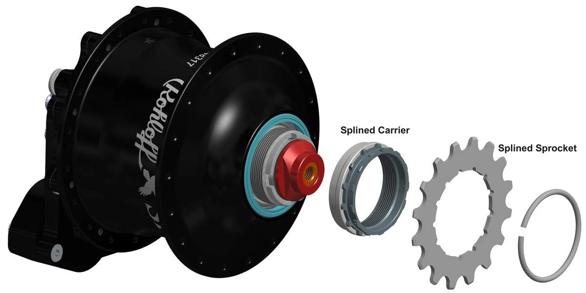 Rohloff Steckritzeladapter Splined Carrier â Bild 2
