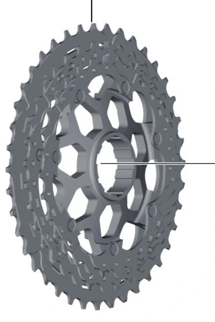 SHIMANO Ritzel-Einheit Für XT CS-M8000 11-40 | 11-42 | 11-46 Kassette